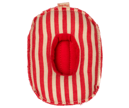 Maileg-Schlauchboot, Klein Maus -Rot gestreift - Image 3