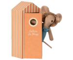 Maileg-Beach Mouse, mamma in Cabin de Plage - immagine 2