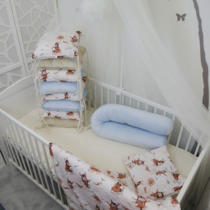 Komplett Bettset |Flying Away Premium |Velours Beige| TOG 2.5 | 0-3 Jahre – Bild 3