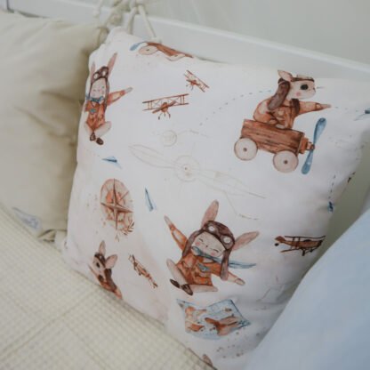 Komplett Bettset |Flying Away Premium |Velours Beige| TOG 2.5 | 0-3 Jahre – Bild 7