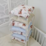 Complete bed set |Flying Away Premium |Velours Beige| TOG 2.5 | 0-3 years - Image 4