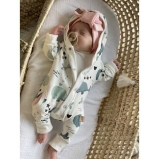 Combinaison | Coton Premium GOTS | Baleines