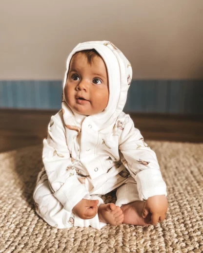 Jumpsuit |Premium GOTS Baumwolle|Rainbow Morning – Image 5
