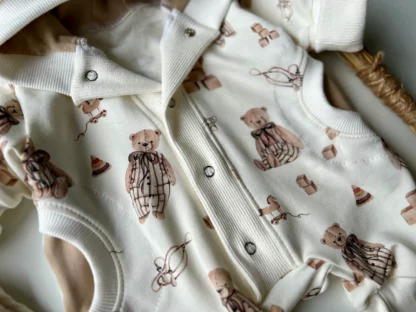 Jumpsuit |Premium GOTS Baumwolle|Teddy's – Bild 4