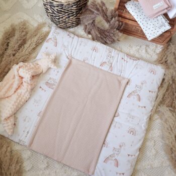 Wickelauflage Waffel inklusive abnehmbare wasserdichte Unterlage |Sweet Dreams Zusatzbild-1