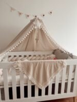 Betthimmel Boho Aus Ökotex-Baumwolle | Beige – Bild 5