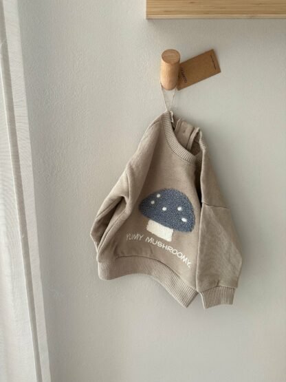 Pull Bouclé|Champignon