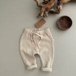 Waffle Leggings|Cream