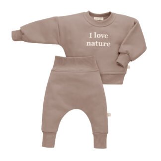 Baby Set|Premium GOTS Baumwolle|Choco