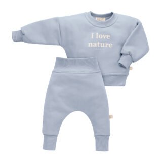 Baby Set|Premium GOTS Cotton|Blue Wave