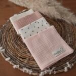 Muslin cloths, set of 4, made from premium muslin Candy - Image 2