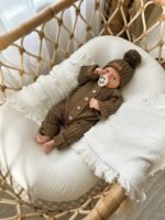 Berretto a coste | Oliva - immagine 2