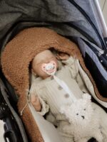 Fusssack Alpaka Biscuit – Bild 4