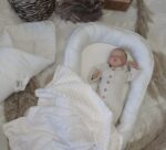 Premium Minky Minimal Cream Blanket - Image 3