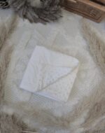 Cuddly blanket Premium Minky Minimal Cream