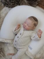 Stillkissen Boho Samt Cream – Bild 3