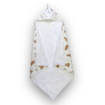 Hooded Baby Towel | Bamboo | Happy Bears - Image 2