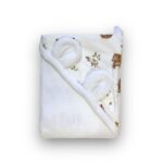 Hooded towel baby|bamboo|Happy Bears