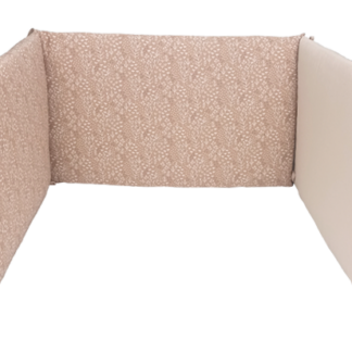Bettwäsche Komplett 3er Set|Premium Baumwolle| TOG 2.5 | 0-5 Jahre|Romantic Leaves