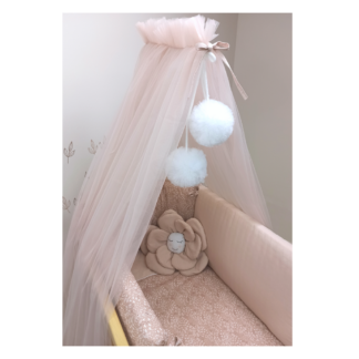 Bettwäsche Komplett 3er Set|Premium Baumwolle| TOG 2.5 | 0-5 Jahre|Romantic Leaves