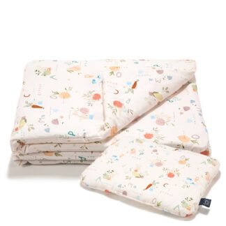 Bettwarenset|Premium Baumwolle|TOG 2.5|ABC Fruits