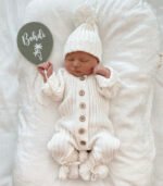 Stivaletti a coste | Latte - immagina 2