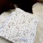 Couverture câline| Premium Cotton Minky | Fleurs séchées