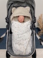 Baby Car Seat Cover Premium Colorful Confetti