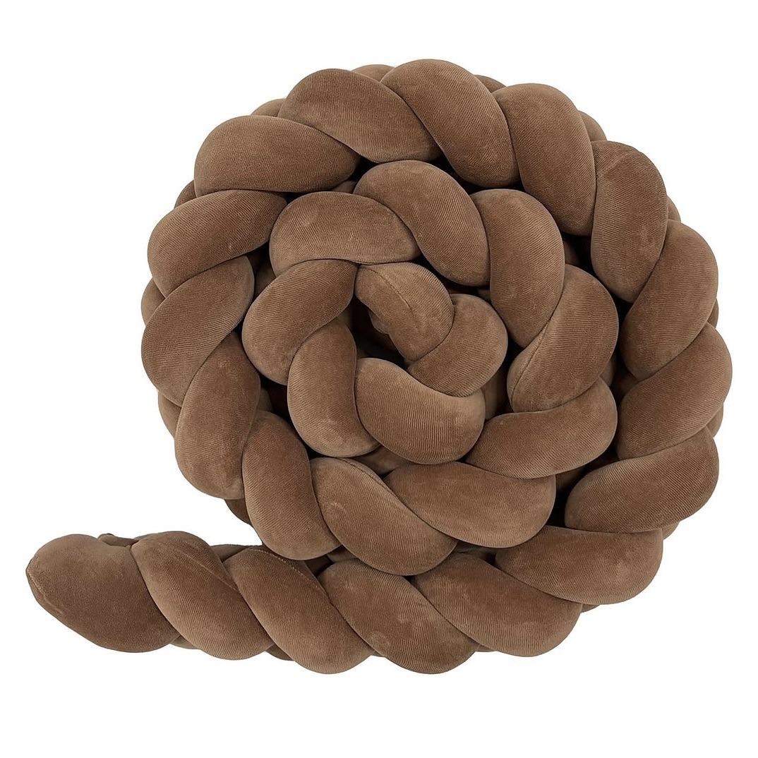 Velours chocolat serpent de lit – Image 1