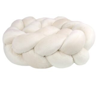 Letto in velluto serpente - intrecciato |360 cm|Crema