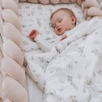 Letto in velluto serpente – intrecciato | 410 cm | beige