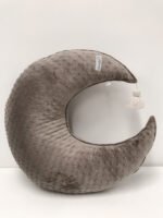 Cuscino da allattamento mezzaluna|Minky| cappuccino