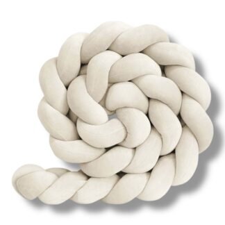 Bettschlange Velours Cream