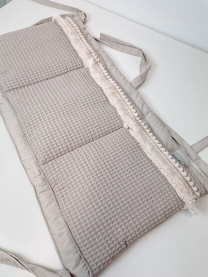 Bettuntensilo Boho Beige, Bettorganiser Boho – Bild 3