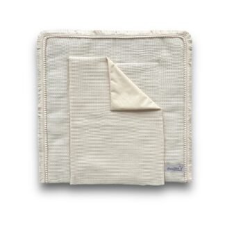 Changing mat Boho Waffle including removable waterproof pad |Cream