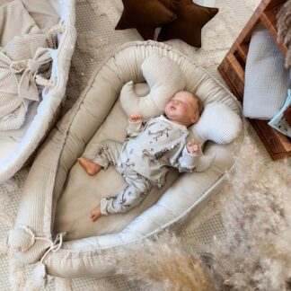 Babynestchen 4er Set |Premium Cord |Beige