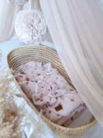 Couverture enveloppante| Mousseline premium|TOG 2.5|Fleurs pastel