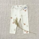 Completo Neonato|Felpa e Pantaloni|Cotone GOTS|Mele - immagine 3