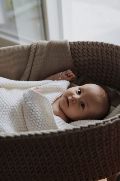 MY MEMI | Merino blanket premium | Cream - Image 2