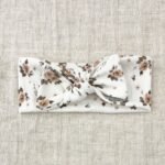 Completo Neonato|Felpa, Pantaloni e Fascia|Cotone GOTS|Rose Pastello - immagine 3