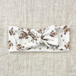 Baby Set |Sweat, Pants & Headband|GOTS Cotton|Pastel Roses