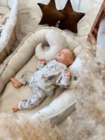 Baby nest set of 4 | Premium Cord | Beige - Image 3