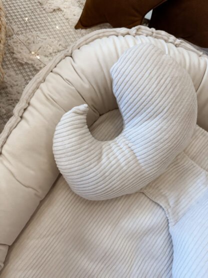 Baby nest set of 4 | Premium Cord | Beige - Image 7