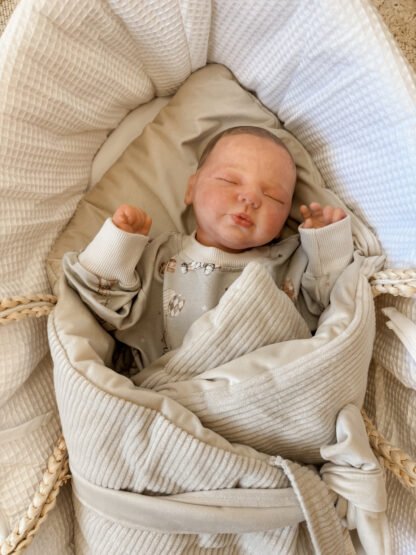 Baby nest set of 4 | Premium Cord | Beige - Image 2