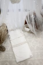 Babyschlafsack mit Kissen| Premium Baumwolle| Boho Cream – Bild 3