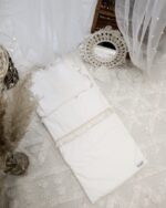 Babyschlafsack mit Kissen| Premium Baumwolle| Boho Cream – Bild 4