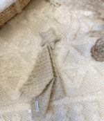 Schmusetuch |Minky|Beige Star Zusatzbild-2