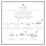 MY MEMI | Merino Decke Premium | Cream – Bild 4