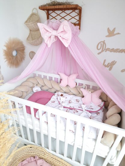 Multifunktioneller Babyschlafsack| Premium Musselin|0-8M| Teddy Girl – Image 2