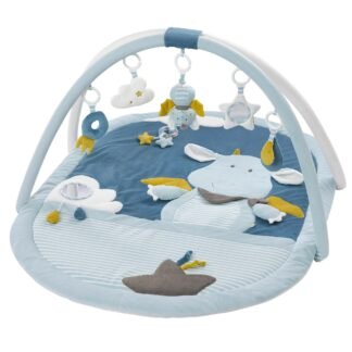 fehn Krabbeldecke mit Spielbogen Little Castle